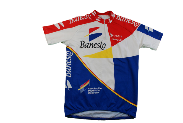 Maillot vélo rétro Nalini Banesto Campagnolo