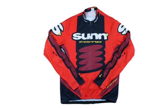 Maillot vélo rétro Sunn manches longues