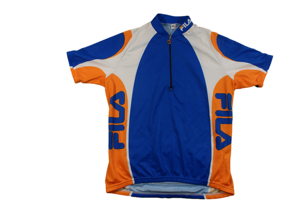 Maillot cyclisme vintage Fila manches courtes