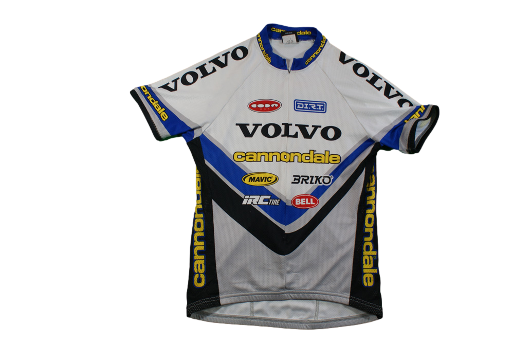 Maillot vélo vintage Cannondale Mavic Volvo