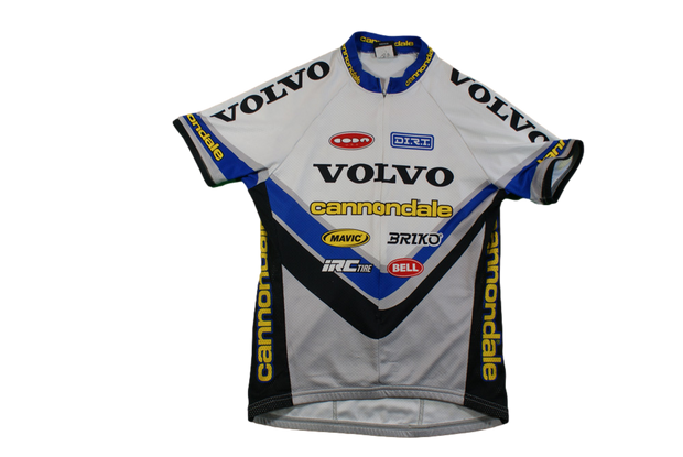 Maillot vélo vintage Cannondale Mavic Volvo