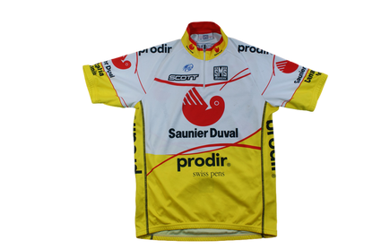 Maillot cyclisme vintage Santini Saunier Duval Scott UCI