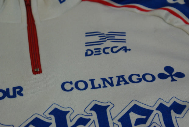 Maillot vélo rétro Decca Buckler Suntour Colnago