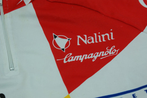 Maillot cyclisme rétro Nalini Banesto Campagnolo Libreta Unica