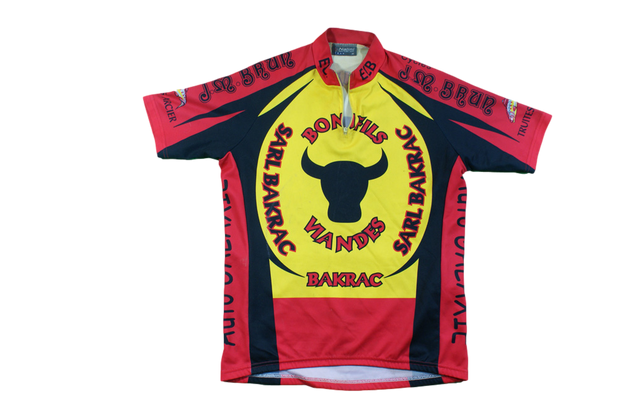 Maillot cyclisme vintage Bonfils Viandes Nalini
