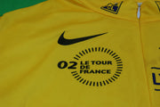 Veste vélo rétro Nike Crédit Lyonnais Tour de France 2002 maillot jaune