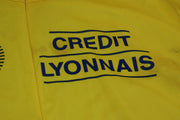 Veste vélo rétro Nike Crédit Lyonnais Tour de France 2002 maillot jaune