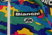 Veste vélo rétro Biemme Bianchi Le groupement