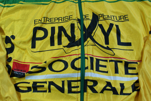 Veste vélo vintage Pinxyl Société Générale