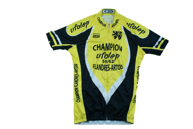 Maillot vélo rétro Diffusport Champion Flandres-Artois