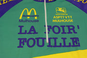 Maillot vélo rétro Giordana La Poste La foir'fouille McDonald's Mulhouse