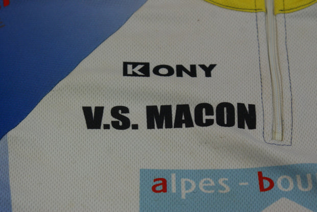 Maillot vélo rétro Kony Macon Veolia Escatel