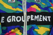 Veste vélo rétro Biemme Le groupement Bianchi