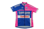 Maillot vélo rétro Santini Wilier Lampre UCI