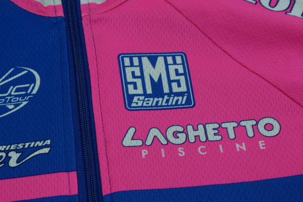 Maillot vélo rétro Santini Wilier Lampre UCI