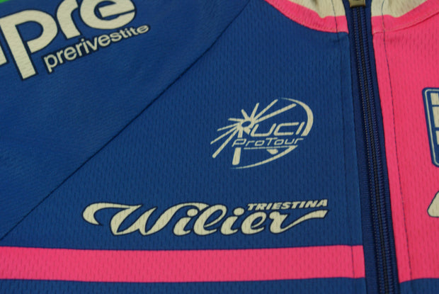 Maillot vélo rétro Santini Wilier Lampre UCI