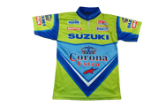 Maillot vélo rétro Shark Pirelli Corona Extra Suzuki Motul