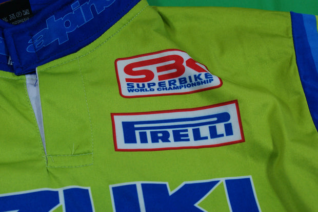 Maillot vélo rétro Shark Pirelli Corona Extra Suzuki Motul