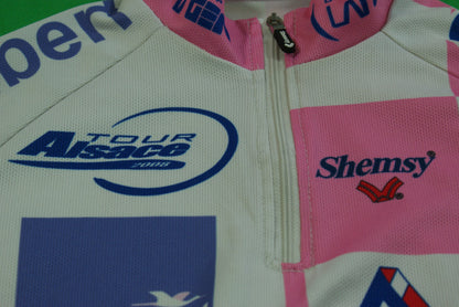 Maillot cyclisme rétro Shemsy Aubert Tous Alsace