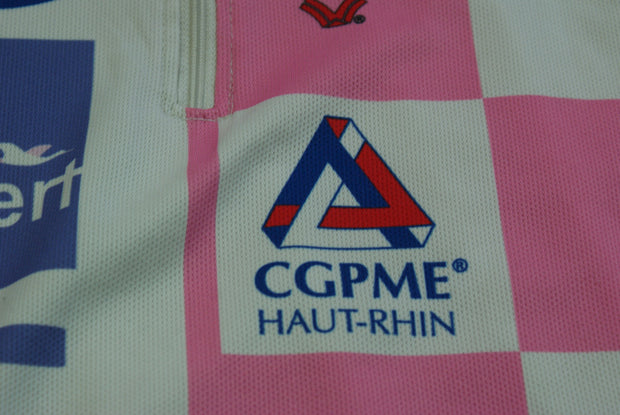 Maillot cyclisme rétro Shemsy Aubert Tous Alsace