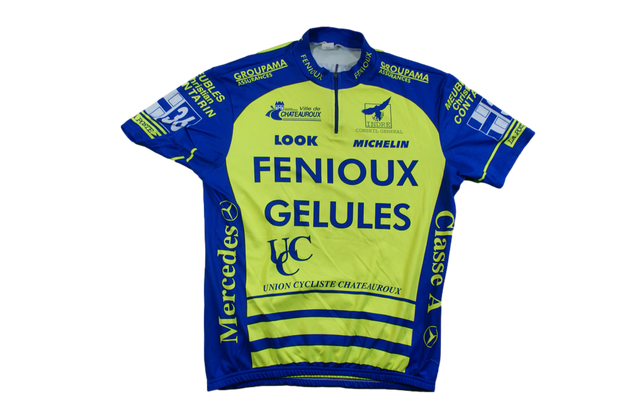 Maillot vélo rétro Tinazzi Michelin Look Fenioux Gelules