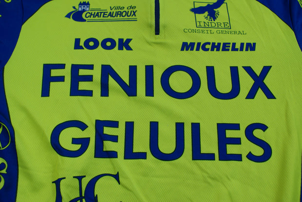 Maillot vélo rétro Tinazzi Michelin Look Fenioux Gelules