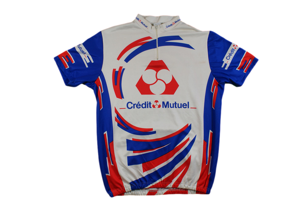 Maillot vélo vintage Crédit Mutuel