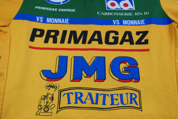 Maillot vélo rétro Primagaz Tricots du Rocher JMG