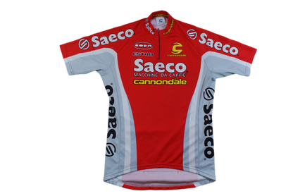 Maillot vélo vintage Cannondale Saeco