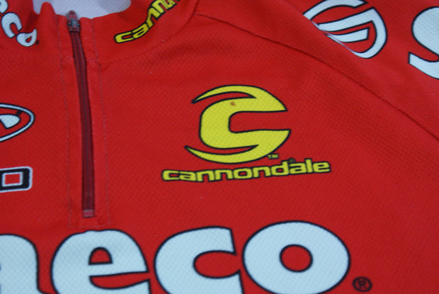 Maillot vélo vintage Cannondale Saeco