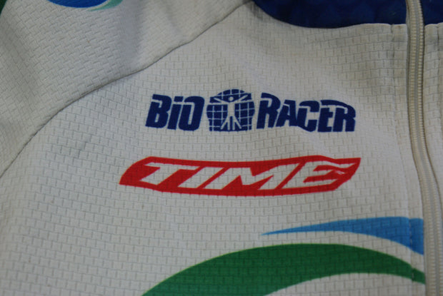 Veste cyclisme vintage Bio racer Saur Time