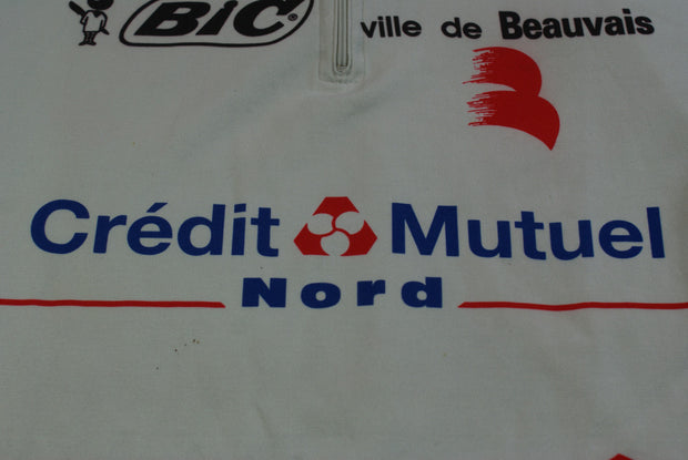 Maillot cyclisme vintage Primagaz Crédit Mutuel Beauvais