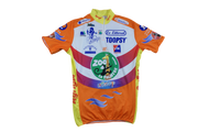 Maillot cyclisme rétro Charente-Maritime Zoo de La Palmyre Crédit Maritime La Bossis AP Sports