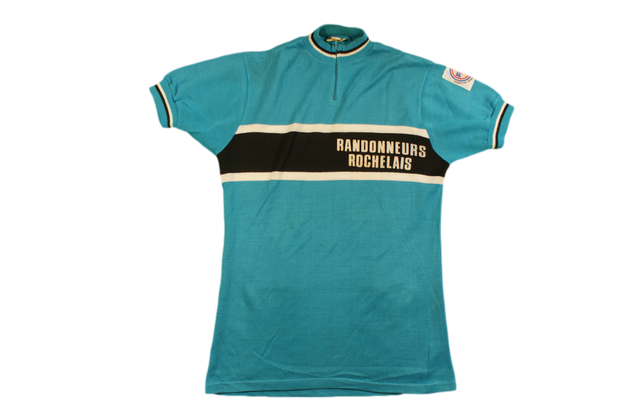 Maillot vélo rétro Randonneurs Rochelais