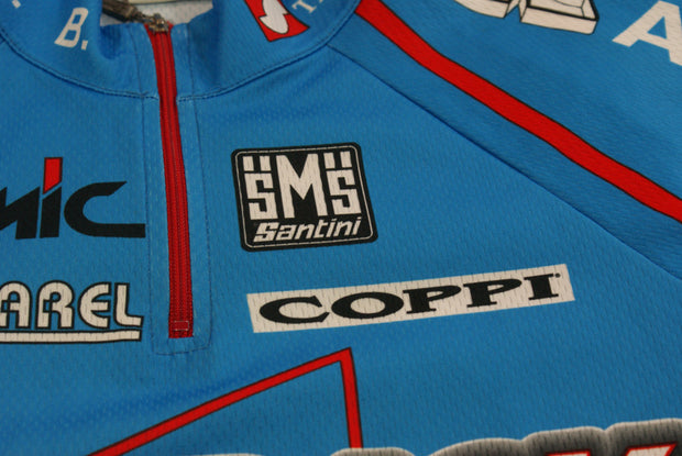 Maillot cyclisme vintage Santini Astro Colpack