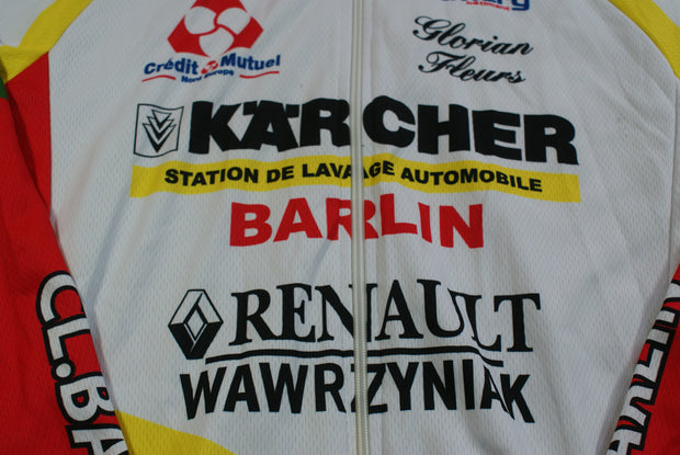 Veste cyclisme vintage Karcher Renault Vermarc Crédit Mutuel