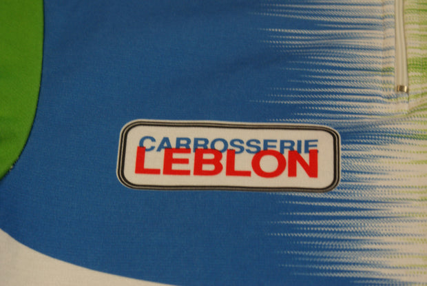 Maillot cyclisme vintage Carrosserie Leblon Cycles Guy Poulain Ets Quinio ACN New look