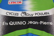 Maillot cyclisme vintage Carrosserie Leblon Cycles Guy Poulain Ets Quinio ACN New look