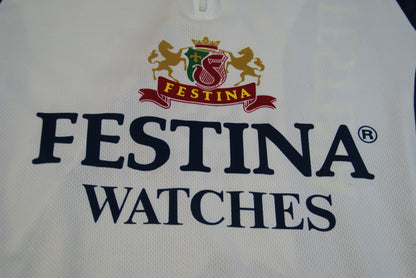 Maillot vélo vintage Festina Sibille