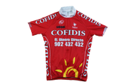 Maillot cyclisme vintage Cofidis Nalini UCI Look