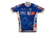 Maillot vélo vintage b'Twin Française des jeux Lapierre UCI Le bleuet de France