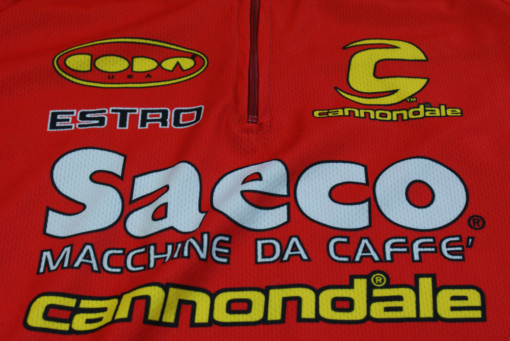 MAILLOT CYCLISTE TEAM Saeco années 2000 Cannondale Italy maillot de vélo EUR 38,67 - FR