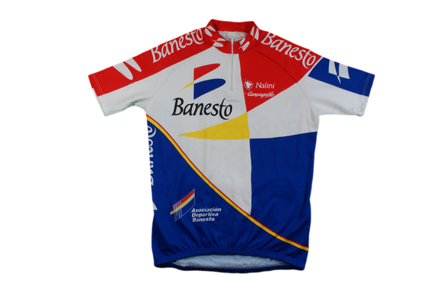 Maillot cyclisme vintage Nalini Banesto Campagnolo