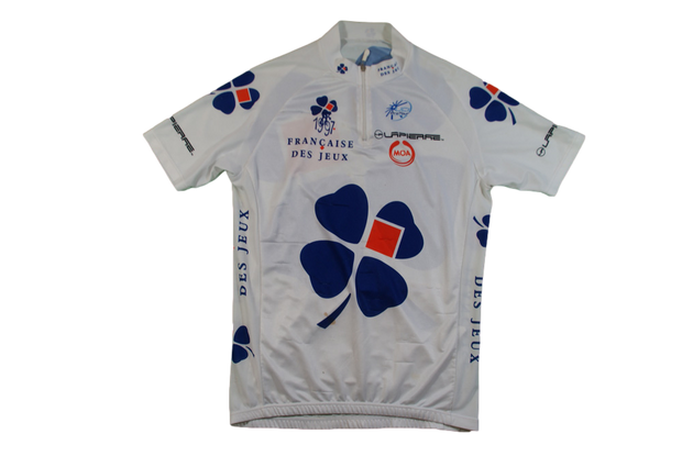 Maillot vélo rétro Française des Jeux Moa 1997 Lapierre UCI