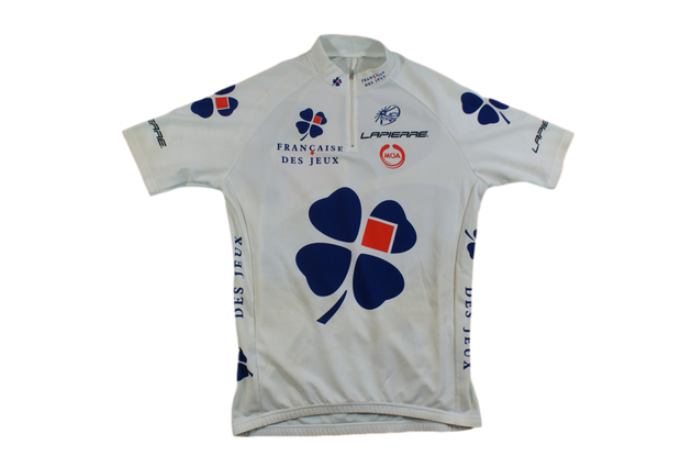 Maillot vélo vintage Moa Française des jeux Lapierre UCI