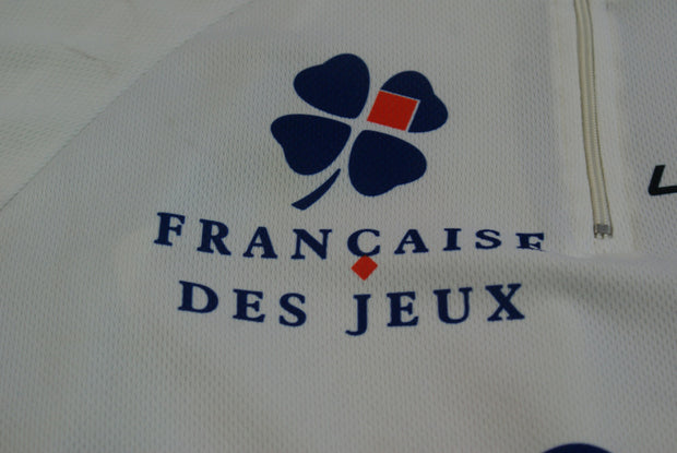 Maillot vélo vintage Moa Française des jeux Lapierre UCI