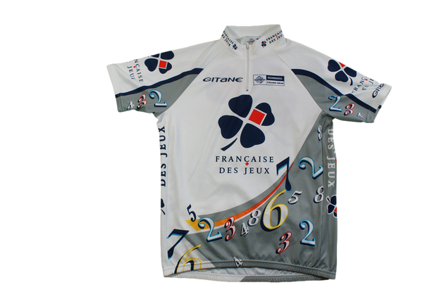 Maillot vélo vintage Française des jeux Gitane Shimano – The Sport