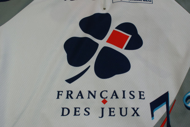 Maillot vélo vintage Française des jeux Gitane Shimano