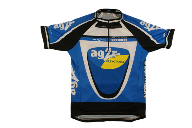 Maillot vélo vintage Decathlon AG2R