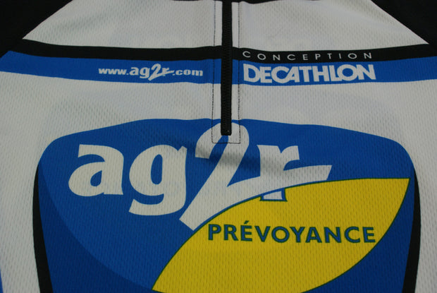 Maillot vélo vintage Decathlon AG2R